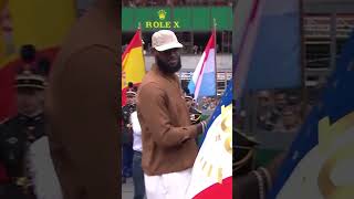 Lakers Video Lebron James Waves Flag to Officially Start 24 Hours of Le Mans | #shorts #shortsfeed