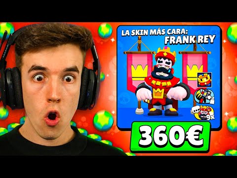 COMPRO a FRANK REY *LA SKIN MAS CARA* de BRAWL STARS