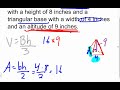 Volume and Cost Calculations