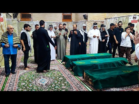 مراسيم دفن المرحومه فاطمه منذر البطبوطي - تصوير بعدسة الموبايل ( 22 - 5 -2025 )