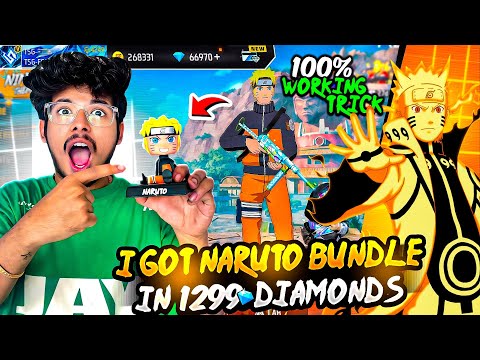 Free Fire Using All My Diamonds To Get New Naruto Bundle In Garena Free Fire