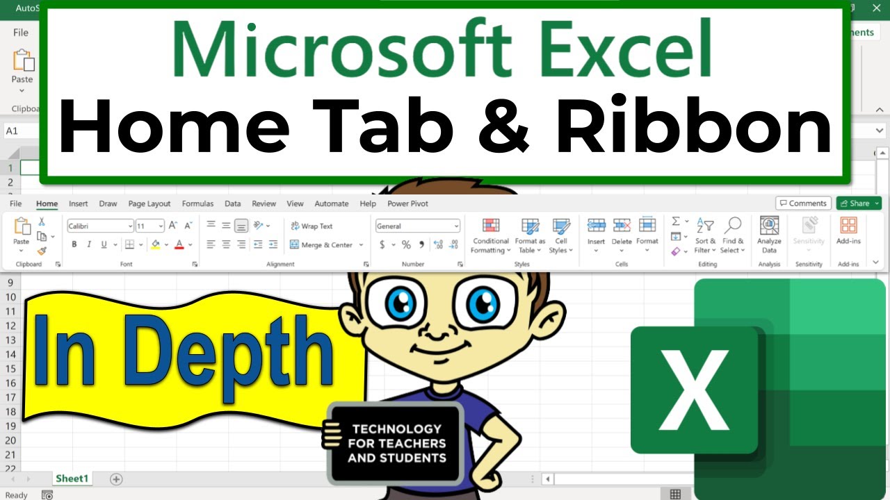 The Excel Home Tab & Ribbon in Depth