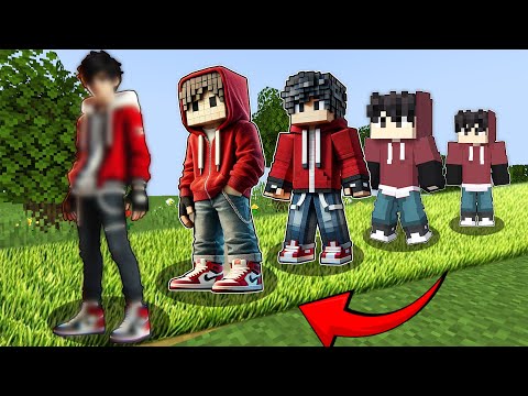 EVOLVING Into REALISTIC Minecraft!