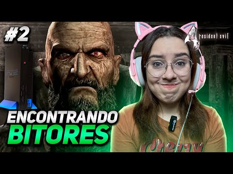 RESIDENT EVIL 4 NO PROFISSIONAL NO PS2! - PRIMEIRO ENCONTRO COM O BITORES!  (EP. 2)