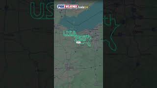 Pilot Spells USA250 through flight path