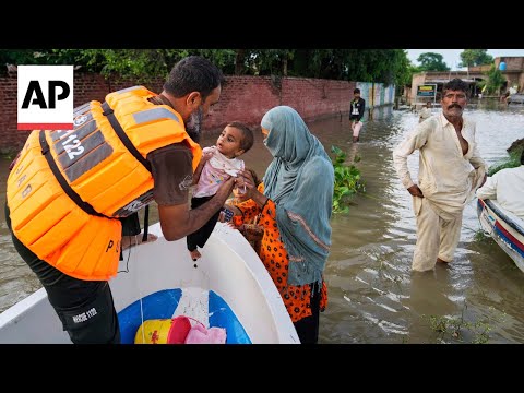 YouTube video thumbnail: Pakistan Evacuates More Than 100,000 as India Releases Water From Dams