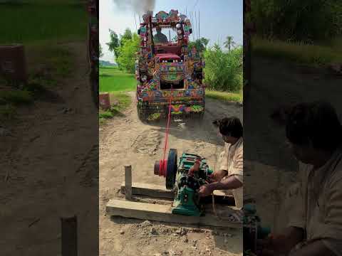 why start petar engine with tractor