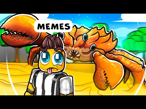 I Reacted To THE CRAB BOSS - Strongest Battlegrounds Funny Moments