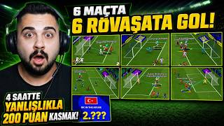OHAA!! 6 Maçta 6 Rövaşata Gol!! 4 Saatte Yanlışlıkla 200 Puan Kasmak!? Ibrahimovic As Kadromda!