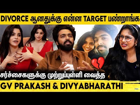 நாங்க ரெண்டு பேரும் Date பன்றோமா ?😱  GV Prakash & Divyabharathi Interview | Saindhavi, Kingston...