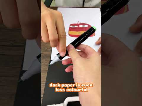 Use it to draw creatively,I can have a different emoji every day.#art #acrylicpaintmarkers #drawing