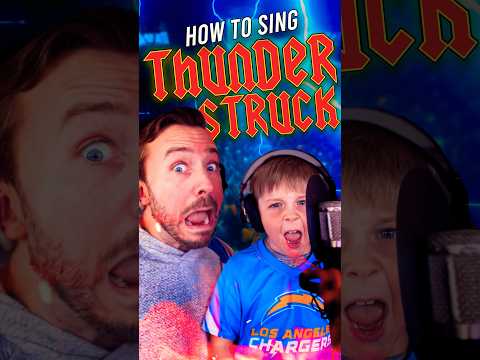EPIC FATHER & SON DUET: Thunderstruck by AC/DC