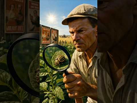 Борьба с колорадским жуком: главный враг СССР!#shorts #история