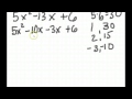 Factoring Polynomials with Coefficients Greater than 1