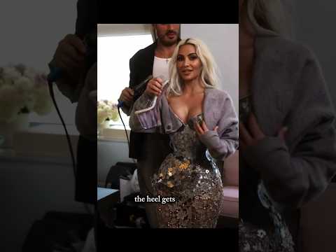 Kim Kardashian Met Gala 2024 Illusion 😱 #kimkardashian #metgala #fashion #edit #shorts #trending