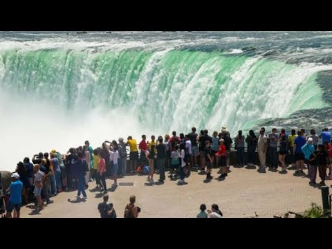 El macabro hallazgo que apareció el día que secaron las cataratas del Niágara