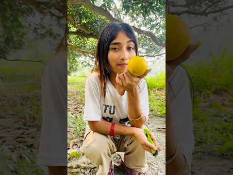 জুস পিলাদো মুসবিকা🍊(খাওগি🤤)@moumitahimadri #funny #minivlog