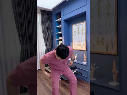Tập ngay bài cho lưng mà không cần trợ giúp, dần dần tập nhiều hơn. #vungocson #drson #shorts