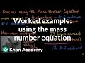Understanding Mass Number Equation