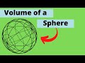 Understanding the Volume of a Sphere