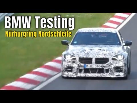 BMW Testing at the Nürburgring Nordschleife