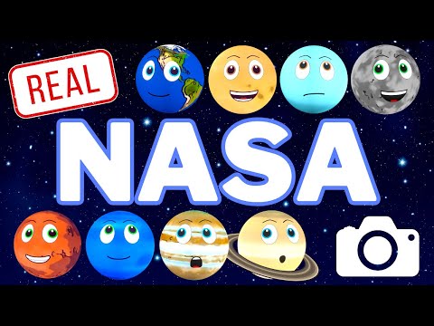 Real NASA Images from Our Solar System. Space For Kids. Planets