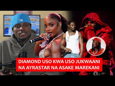 DIAMOND USO KWA USO NA ASAKE LEO | AHAIDI KUFANYA BALAA JUKWAA LA MAREKANI