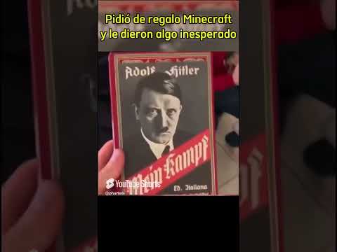 PIDIÓ DE REGALO MINECRAFT PERO LE DIERON ALGO INESPERADO X X #humor #navidad #humor