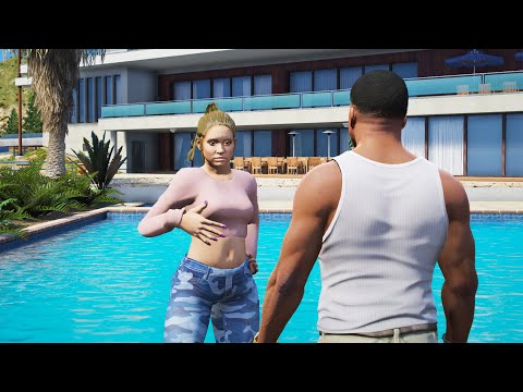 FRANKLIN Gets LUCIA from GTA 6 as His Girlfriend in GTA 5 (funny)