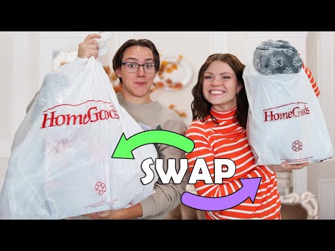 Husband VS Wife FALL Gift Swap Challenge!