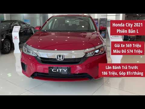 Honda Ô tô Biên Hoà bán Honda City L 2021 chính hãng giá tốt 569 triệu, giá lăn bánh cực tốt, hỗ trợ vay 80%