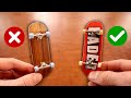 Upgrading Tech Deck Performance
