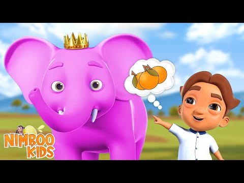 Hathi Raja Ke Sath Rangon Ko Sikhe, रंग सीखे हाथी राजा के साथ, Hindi Rhymes and Kids Cartoon Songs