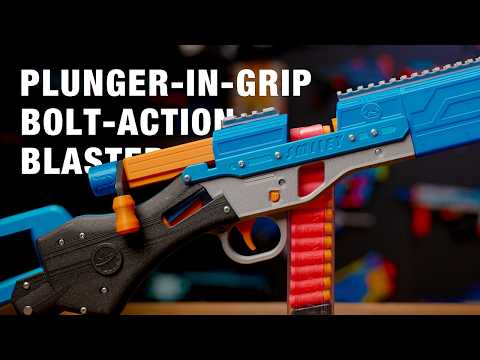 A Clever, Compact Bolt-Action Blaster Design! | Mighty Shrub SMILEY first look