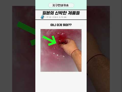 일본의 신박하고 재미있는 제품들