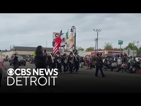YouTube video thumbnail: Southwest Detroit Celebrates Latino Culture at Cinco de Mayo Parade