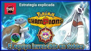 ¡Llegué a RANGO MASTER BALL con este Equipo de BLASTOISE!💧  (Combates Dobles) Pokémon champions