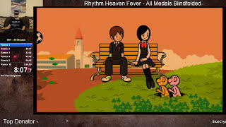 Rhythm Heaven Fever - Blindfolded All Medals Non-stop