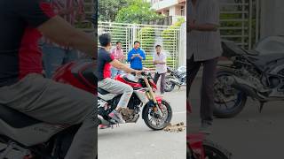 BIKER play it very well😂✅ #farazstuntrider #bikes #superbikes #hayabusa #bike