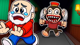 ESCAPA del MONO ASESINO en ROBLOX 🐵🔪