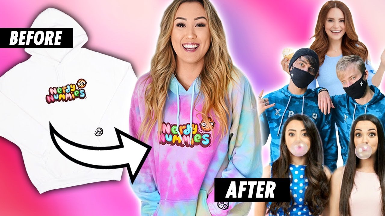 Buying YouTuber Merch & DIYing It #7: Merrell Twins, Rosanna Pansino + Sam & Colby