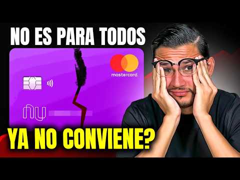 Probé la TARJETA DE CRÉDITO NU 3 años, ¿ya no vale la pena?