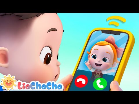 Baby Phone Song | EP184 | Baby Answering the Phone | Nursery Rhymes & Kids Songs | LiaChaCha