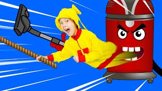 Oh No! Vacuum Cleaner 🫣 +MORE | Yummy Kids Songs
