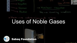 Uses of Noble Gases