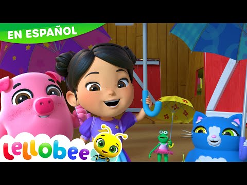 Lluvia, lluvia, vete ya | Canciones Infantiles Lellobee | Educación temprana