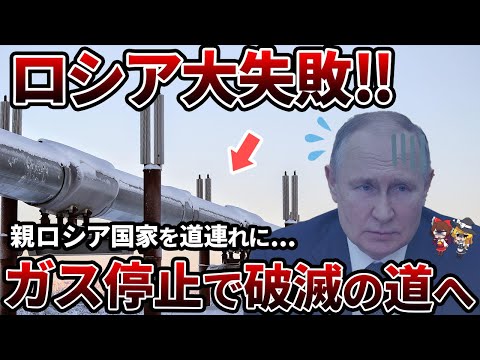 【衝撃】欧州ガス供給ストップで逆にロシアが大ピンチ！親ロ国家の裏事情とは？【ゆっくり解説】