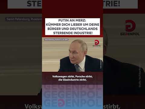 #putin #merz #ukraine #deutschland #russland #gegenpol #shorts #politik #geopolitik #news #youtube