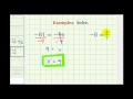 Solving One Step Equations with Multiplication and Division