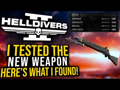 Helldivers 2 - I Fully Tested the NEW Constitution Rifle From Liberty Day!